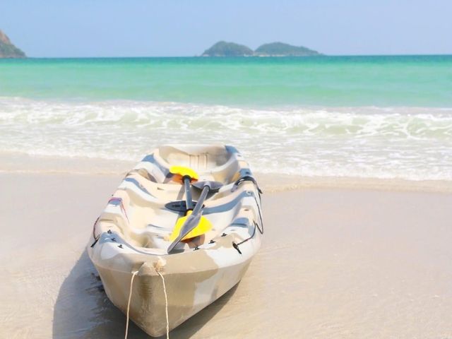 หาดน้ำใส หาดทรายขาวสะอาด 🌴🌴
