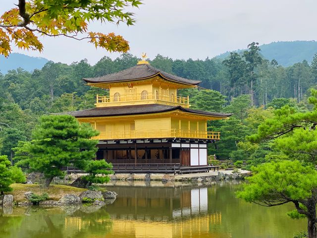 The Golden Pavilion in Kyoto