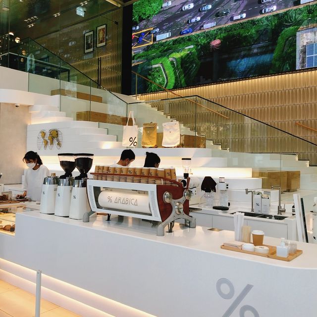 曼谷泰國🇹🇭下午茶時光☕️🥐% Arabica Bangkok UOB Plaza