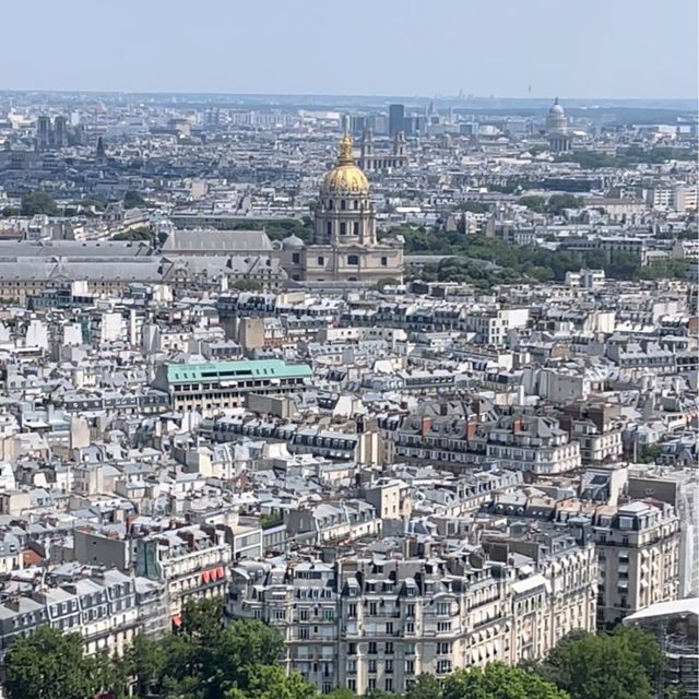 Amazing view from Eiffel Tower