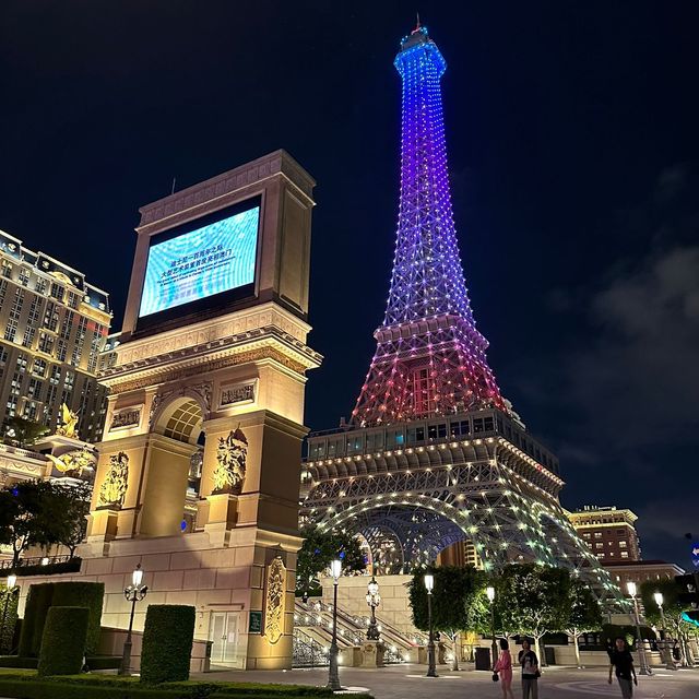 澳門巴黎人的日與夜