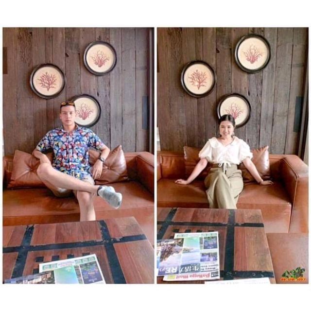 ⛵️“เหนื่อยก็พัก...แล้วชวนคนรักมานอนริมเล”🌴🌊