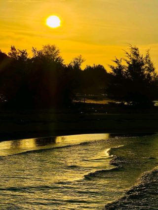 Nice beach at Tanjong Batu