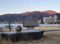 ทะเลสาบทางของเทพเจ้า Lake Suwa  จ.นากาโนะ