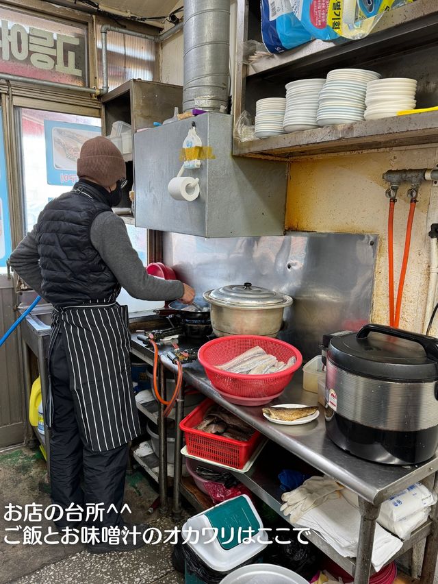 【韓国旅行】美味しい焼き魚が味わえる"釜山"チャガルチの食堂