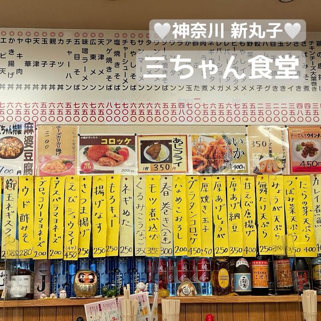 【飲み歩き】神奈川 川崎 新丸子 三ちゃん食堂 孤独のグルメロケ地