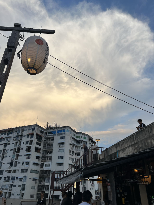 치앙마이 노을맛집 루프탑 이자카야 ‘HIDELAND'🌅