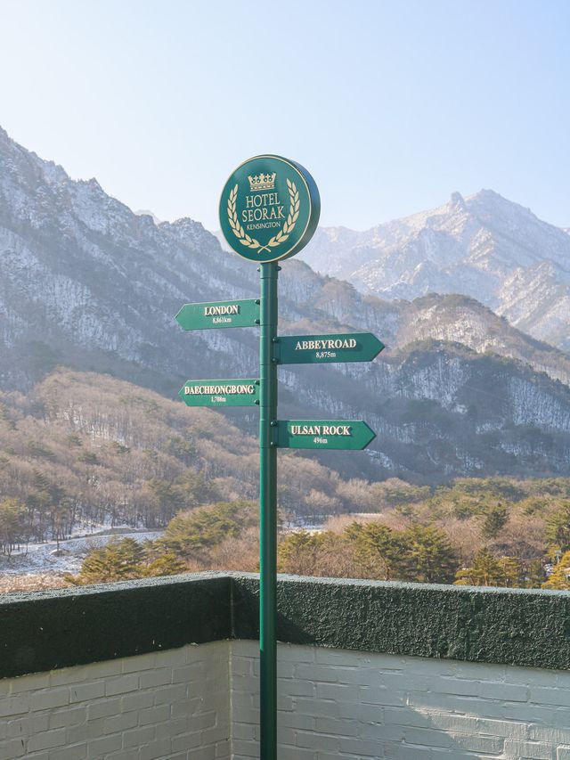 설악산 가서 브런치 안즐기고 오는 사람도 있나요 ?
