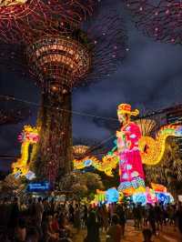 140 Metre Dragon Lantern in Singapore