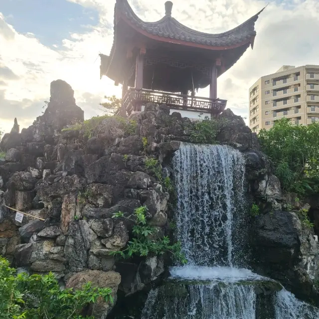 【沖縄】滝のある中国式庭園⭐福州園⭐