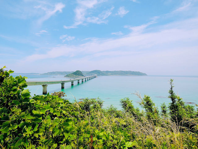 鑲嵌在藍天碧海的大橋 🌊