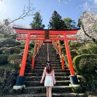 日本九州｜俯瞰浮羽景色的稻荷神社⛩️