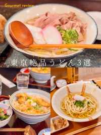 【まとめ】うどん好きにおすすめ❤️東京絶品うどん3選🥢