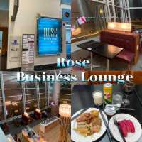 Rose Business Lounge เลาจน์กว้างขวางนั่งสบาย