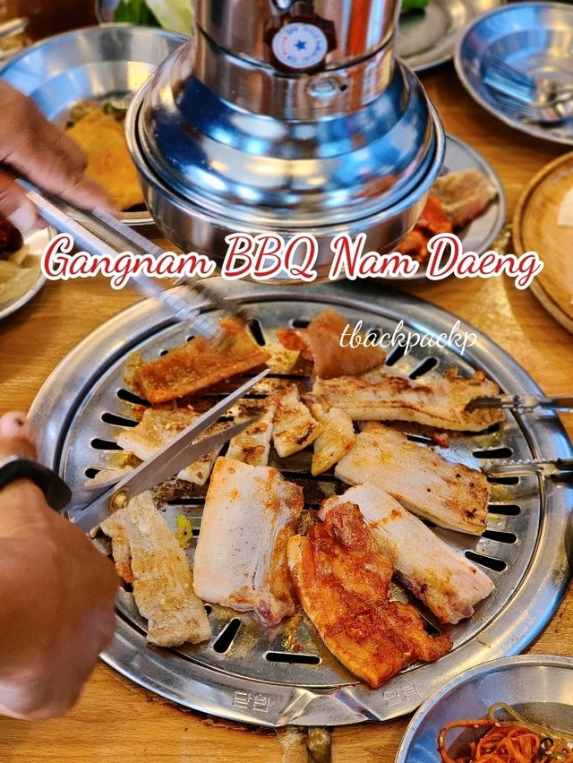 Gangnam BBQ Buffetไม่จำกัดเวลา คุ้มและอร่อย🇰🇷