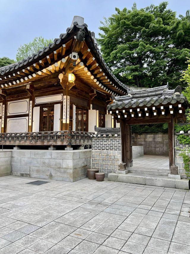 春メニューも美しい、韓国の家「古好斎」