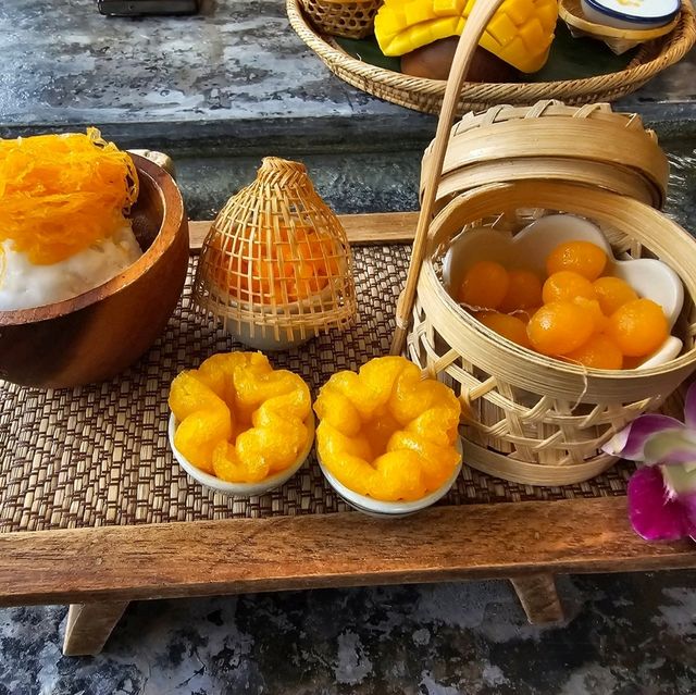Thong Yib •Thong Yod dessert must try in Ao nang beach!!