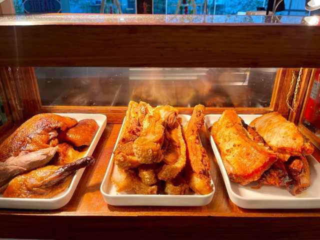 Asian street food buffet dinner