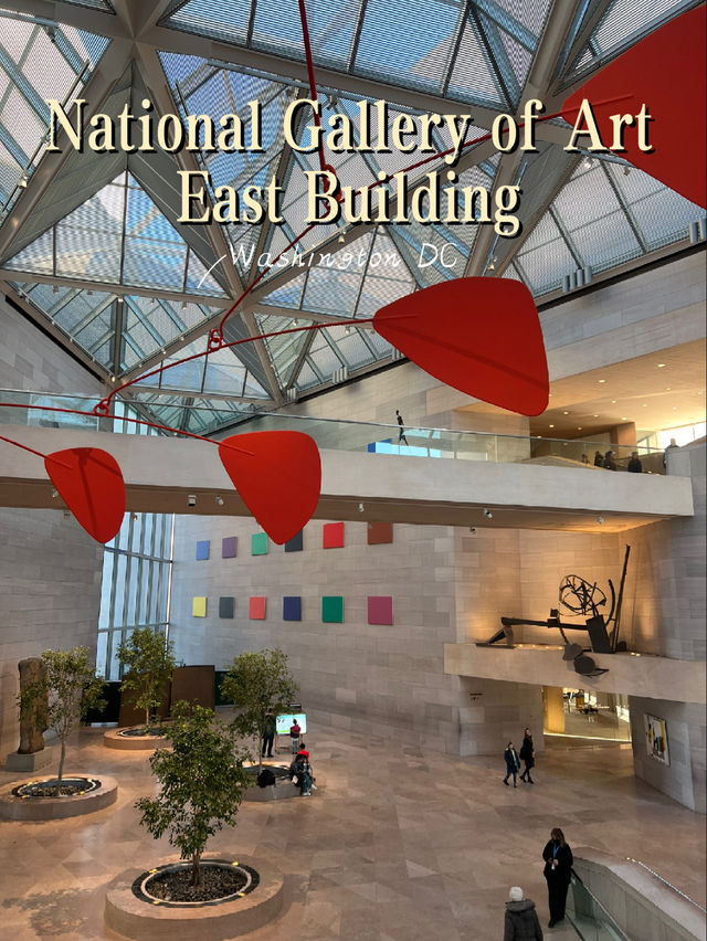 National Gallery of Art East Building in Washington DC 🇺🇸