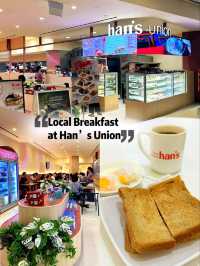 Having Breakfast at Han’s Union in JEM