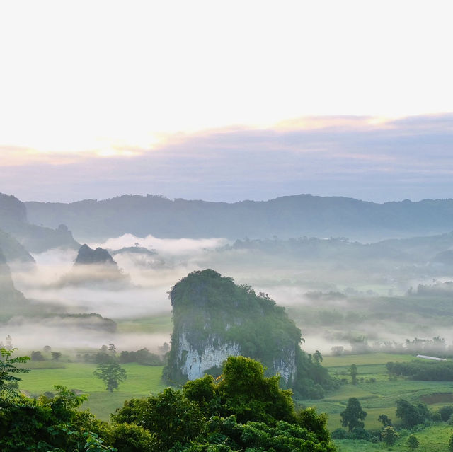 ชิดลมชมหมอก_ภูลังกา ที่พักวิวผาช้างน้อย พะเยา