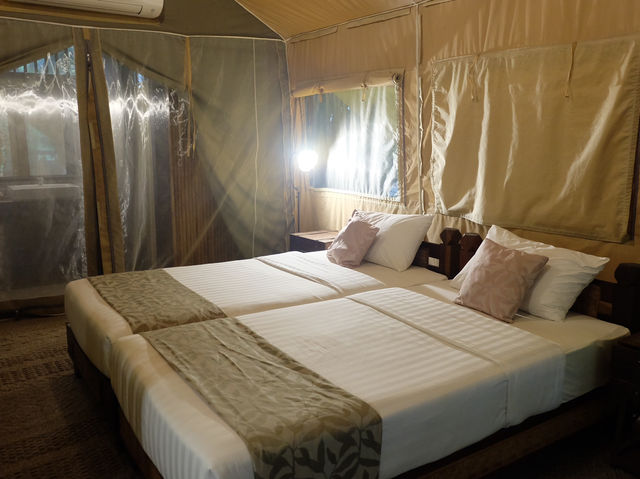 Hintok River Camp ที่พักสไตล์glampingติดแม่น้ำแคว