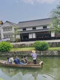 【倉敷旅】レトロな街並みに夕日が映える
