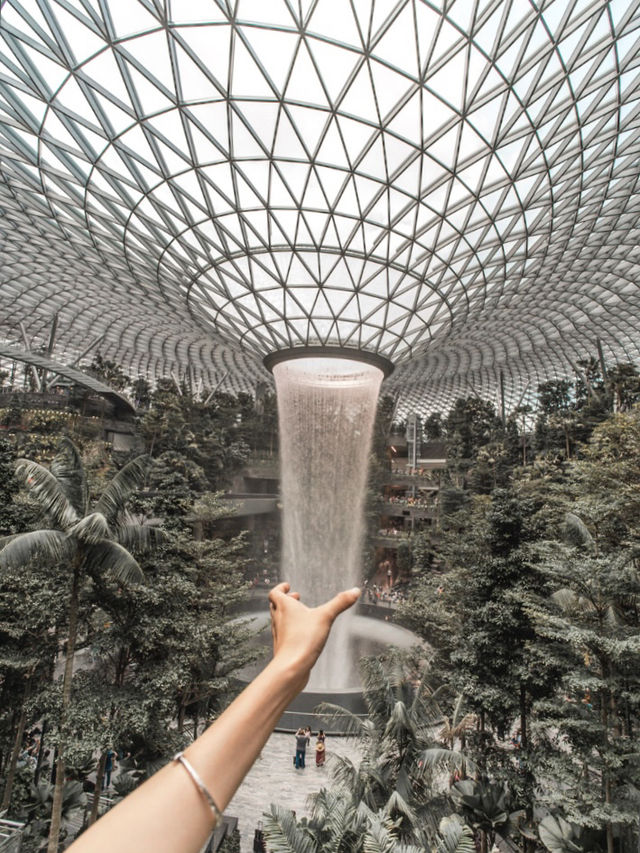 新加坡機場打卡景點「星耀樟宜 Jewel Changi Airport 」