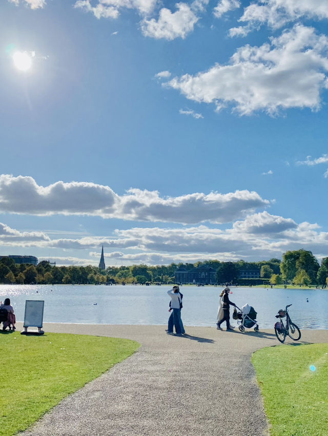 🇬🇧 倫敦最多天鵝的公園 🦢