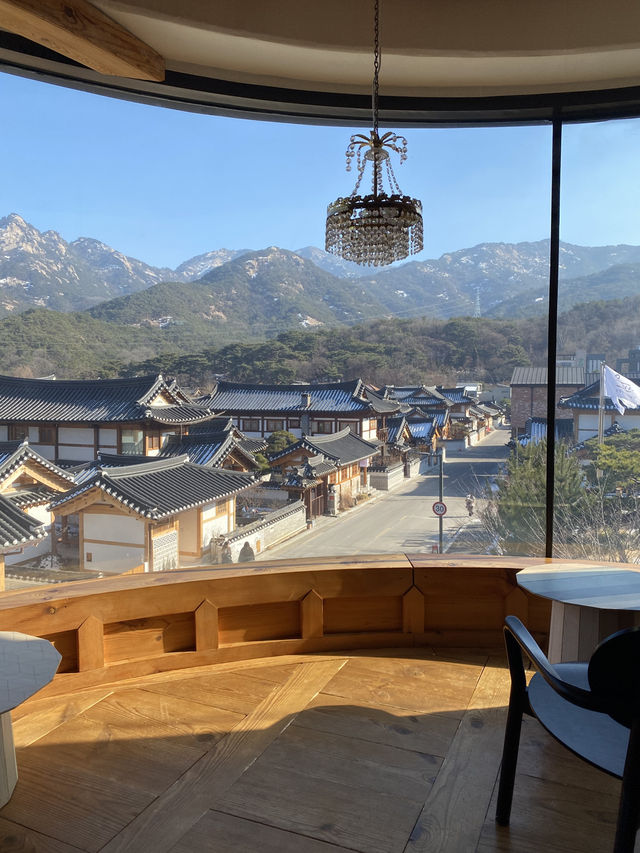 《 🇰🇷韓國首爾恩平韓屋村｜落地玻璃韓屋cafe ☕️》