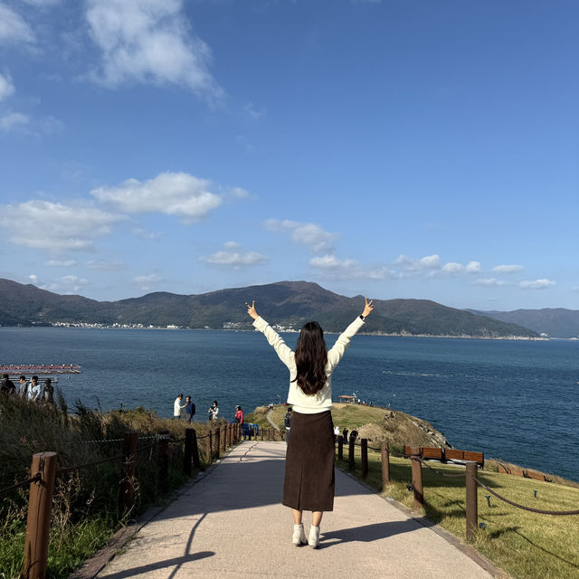 바람과 풍차가 빚어낸 동화 속 풍경, 거제 바람의 언덕🎑