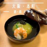 【大阪・本町】出汁から丁寧に仕込んだ料理の数々「酒•肴 とやお」