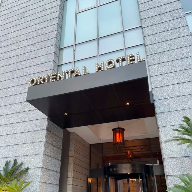 Where Elegance Meets Legacy: My Luxe Escape at Oriental Hotel Kobe