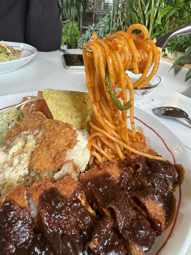 【長崎ランチ】地元で40年愛されてる老舗レストランのトルコライス🍽