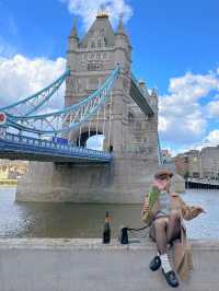 打卡知名地標🌉倫敦橋Tower bridge 🇬🇧