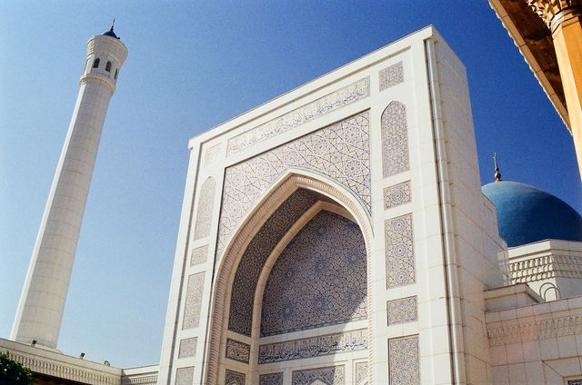 Bright and Early at the Minor Mosque in Tashkent, Uzbekistan