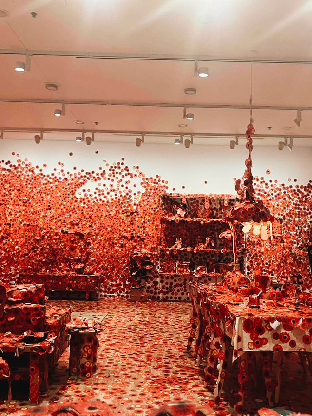 Yayoi Kusama Exhibition in Melbourne Until April
