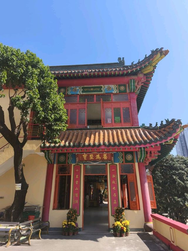自成一角的大型道教寺廟