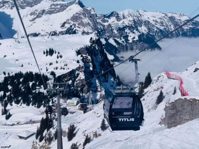 ski trip to Mount Titlis in Engelberg