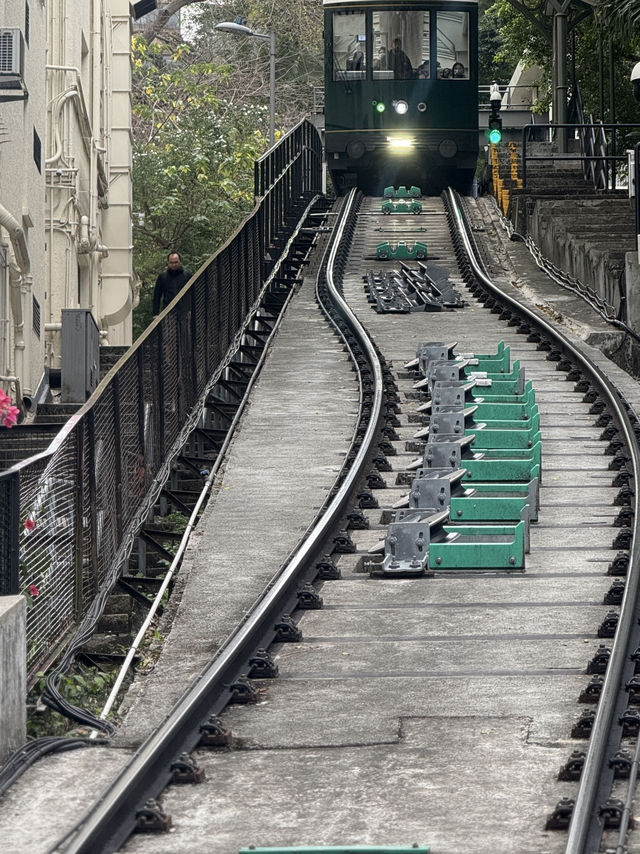 香港太平山纜車