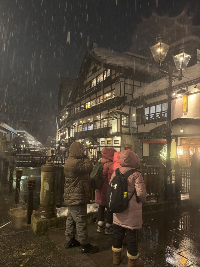 A Winter Wonderland at Ginzan Onsen