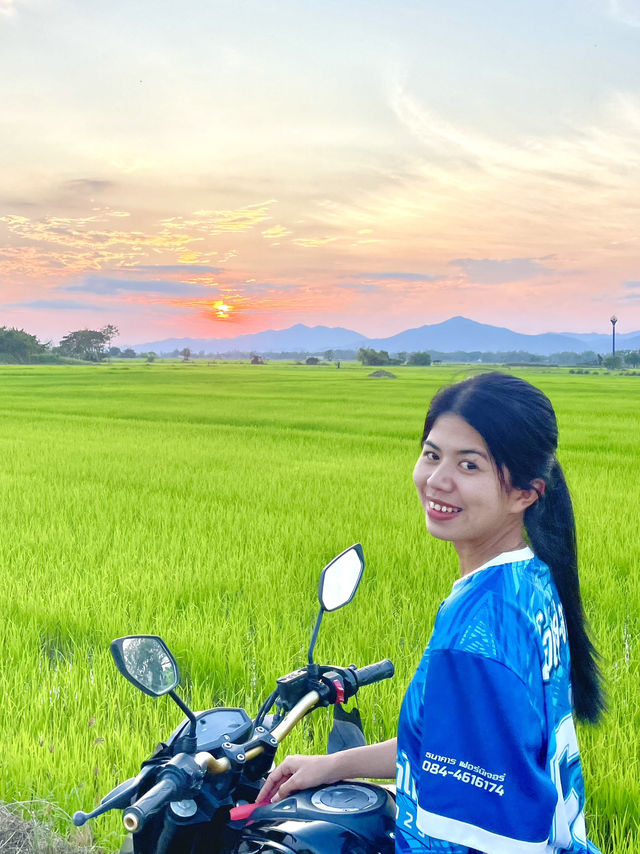ชมพระอาทิตย์ตก ที่บ้านน้ำชำ 🌥️