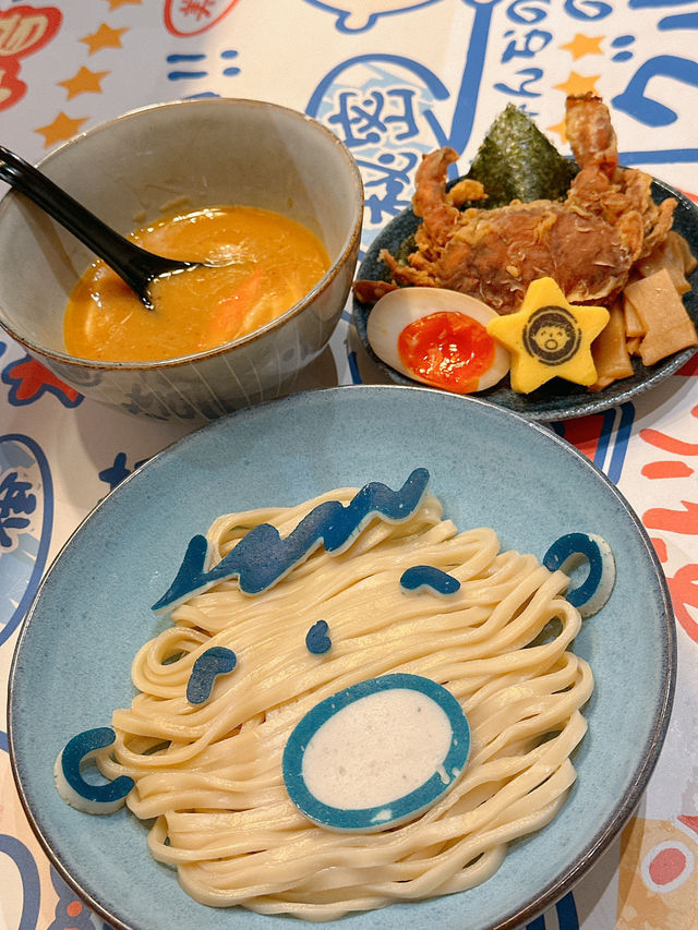 大口仔主題日式拉麵店🍜💙｜富山麵家 (銅鑼灣)