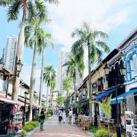 Cycling Through Colorful Haji Lane 🚴‍♂️