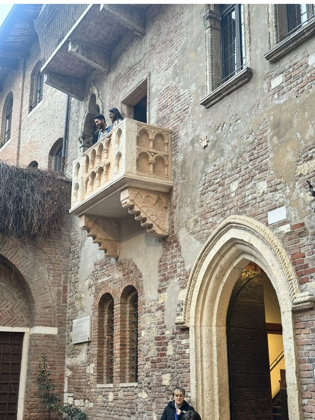 ロミオとジュリエットの舞台🇮🇹