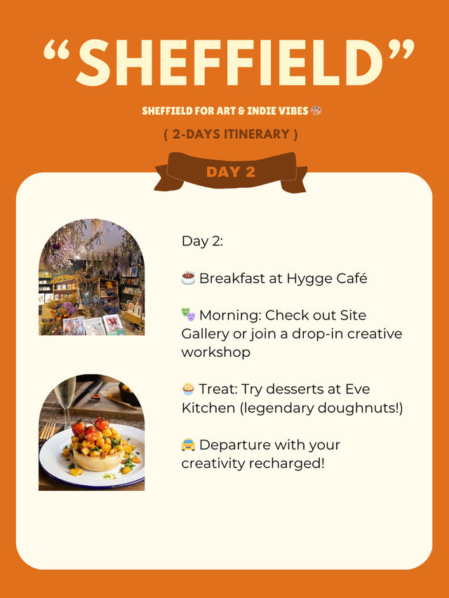 Sheffield for Art & Indie Vibes 🎨☕