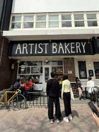 韓國首爾/Artist Bakery 超好吃的鹽可頌🥐