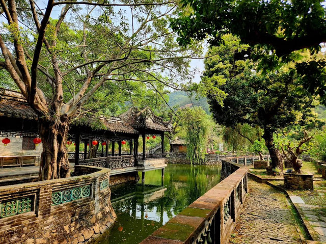 中山詹園的古典園林之美
