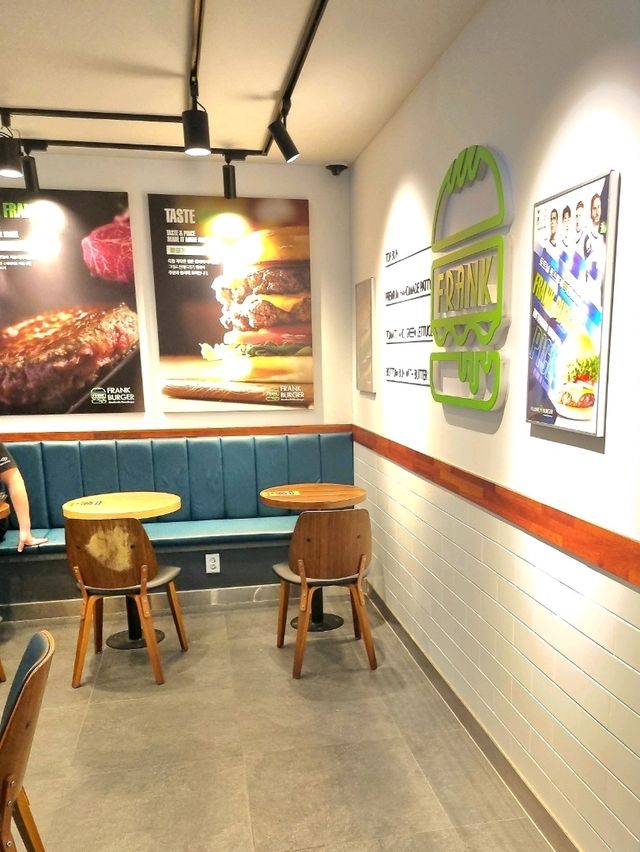 맛있는 수제버거가 먹고싶다면! 프랭크버거🍔