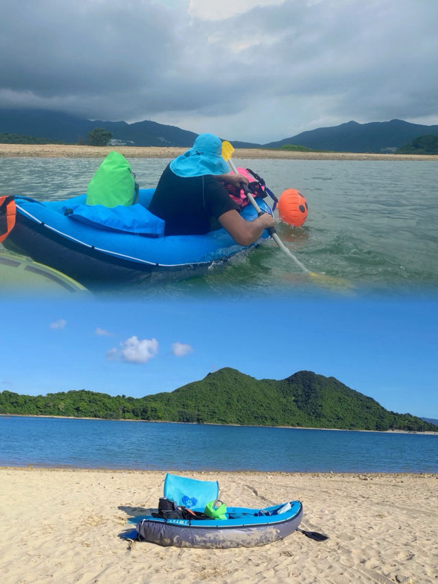 香港｜一橡皮艇，一小島，一天🌊